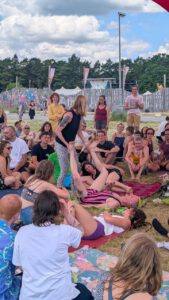 Thai Yoga Massage Workshop auf dem Wurzelfestival